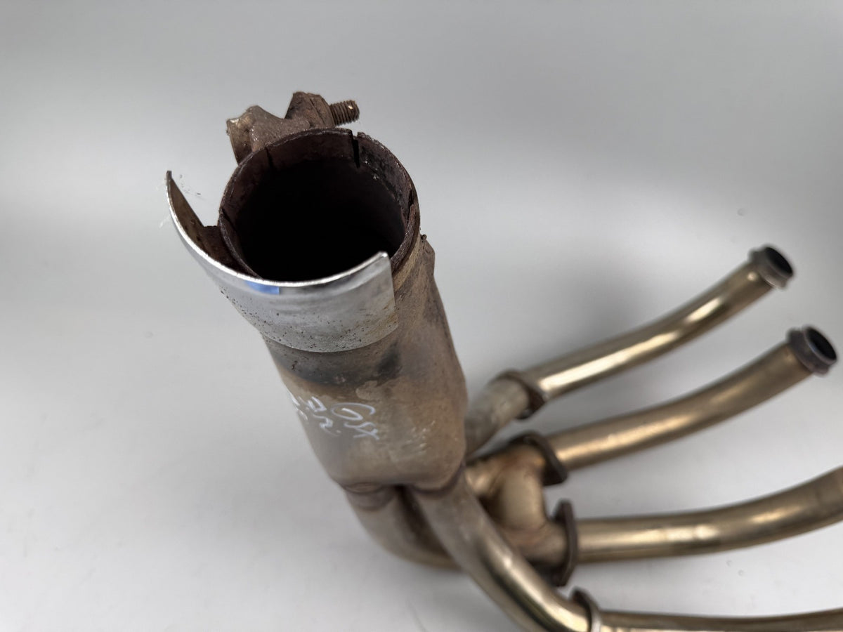 Suzuki GSX750 AE Inazuma Krümmer Downpipe Exhaust Auspuff Motor Engine