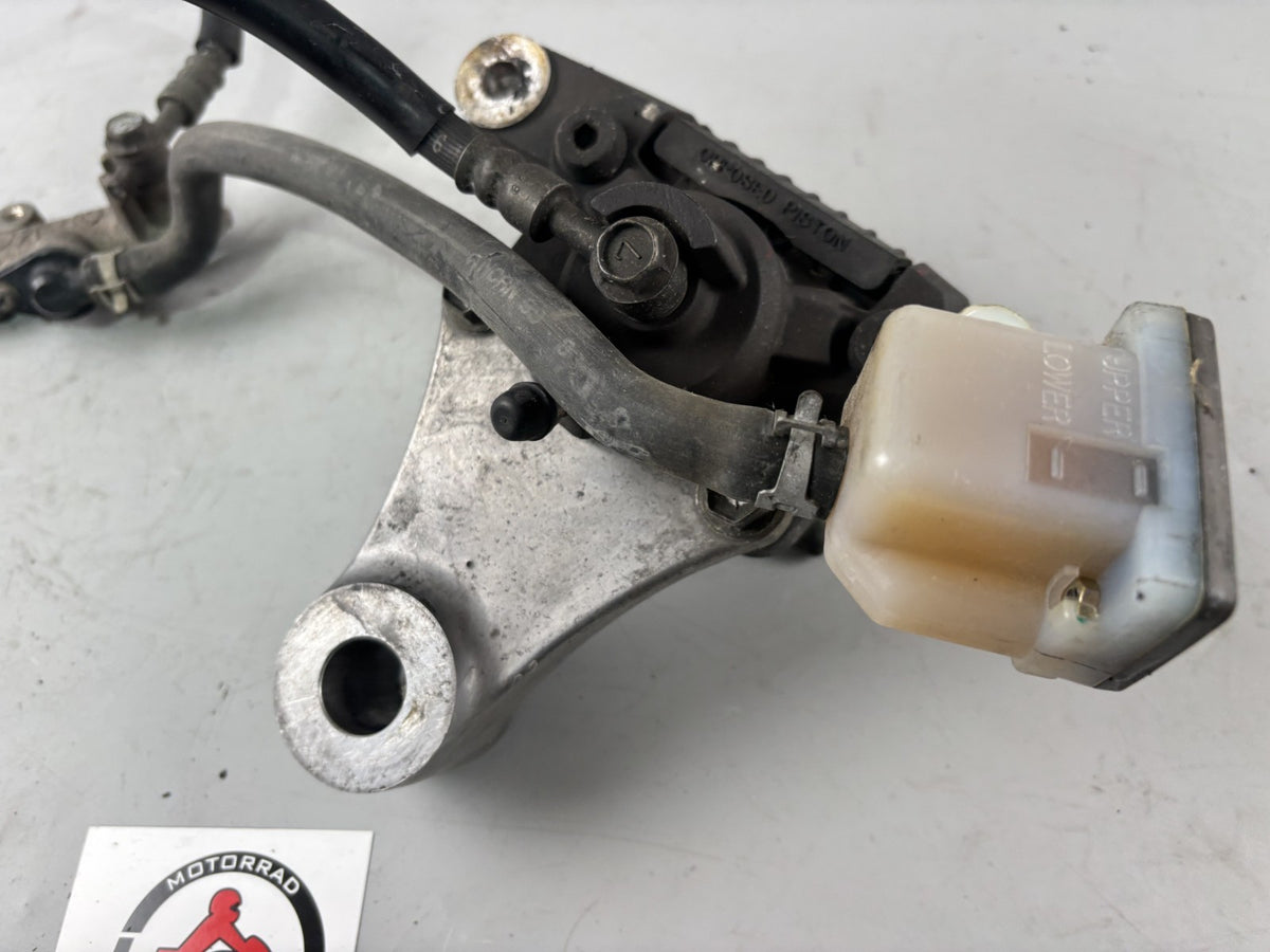 Suzuki GSX 750 AE Inazuma Bremse Bremsanlage Brake Sattel Pumpe hinten back