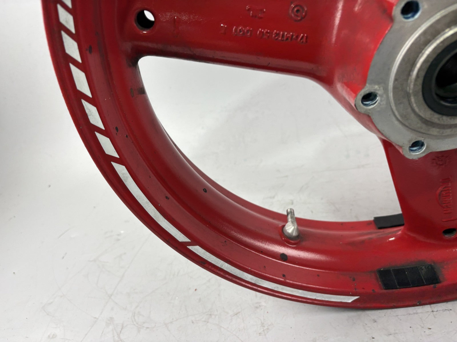 Triumph Daytona 955 T 595 Vorderradfelge Felge Rim Rad vorne front Reifen Rad