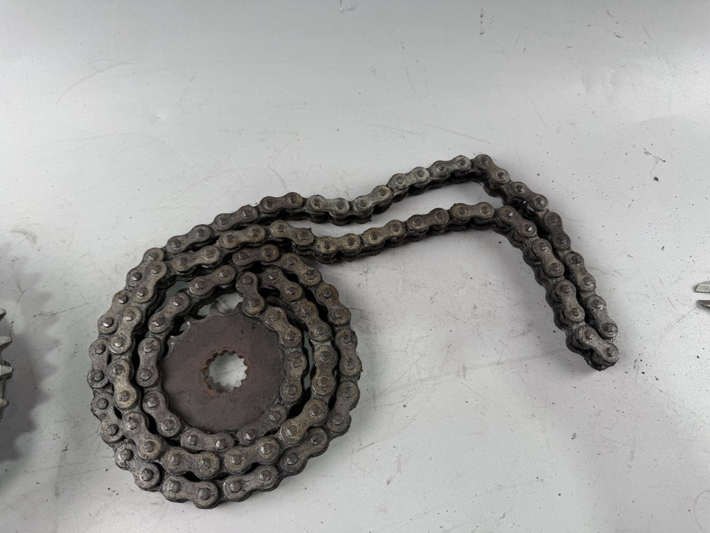 Suzuki GS 500 E GM 51 B Kettensatz Kettenkit Chain Kettenradträger