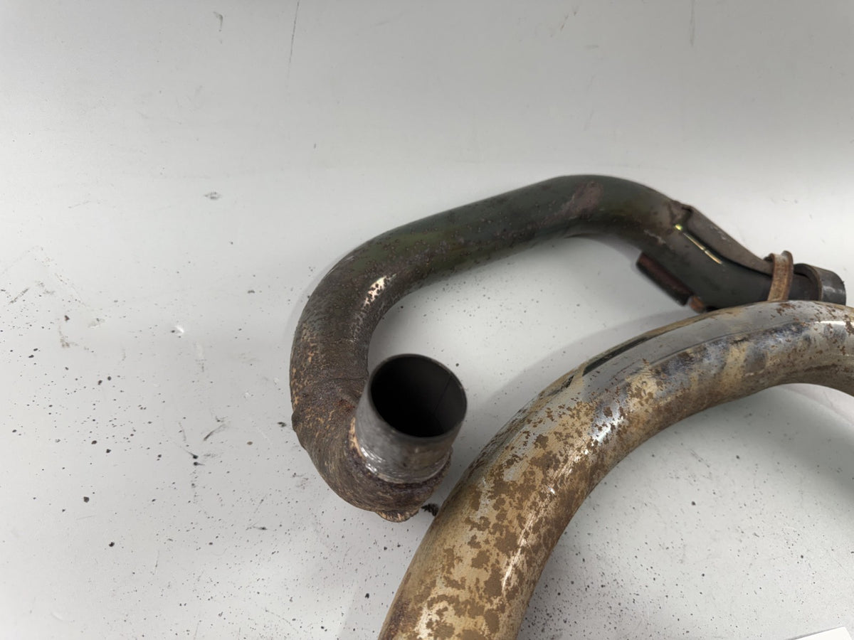 Yamaha XV1100 Virago 3LP Krümmer Exhaust Sammler Downpipe Manifold