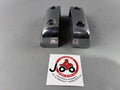 Yamaha XV535 3BR 2YL Virago Abdeckung Zylinderkopf Chrom Cover Deckel Blende Sat