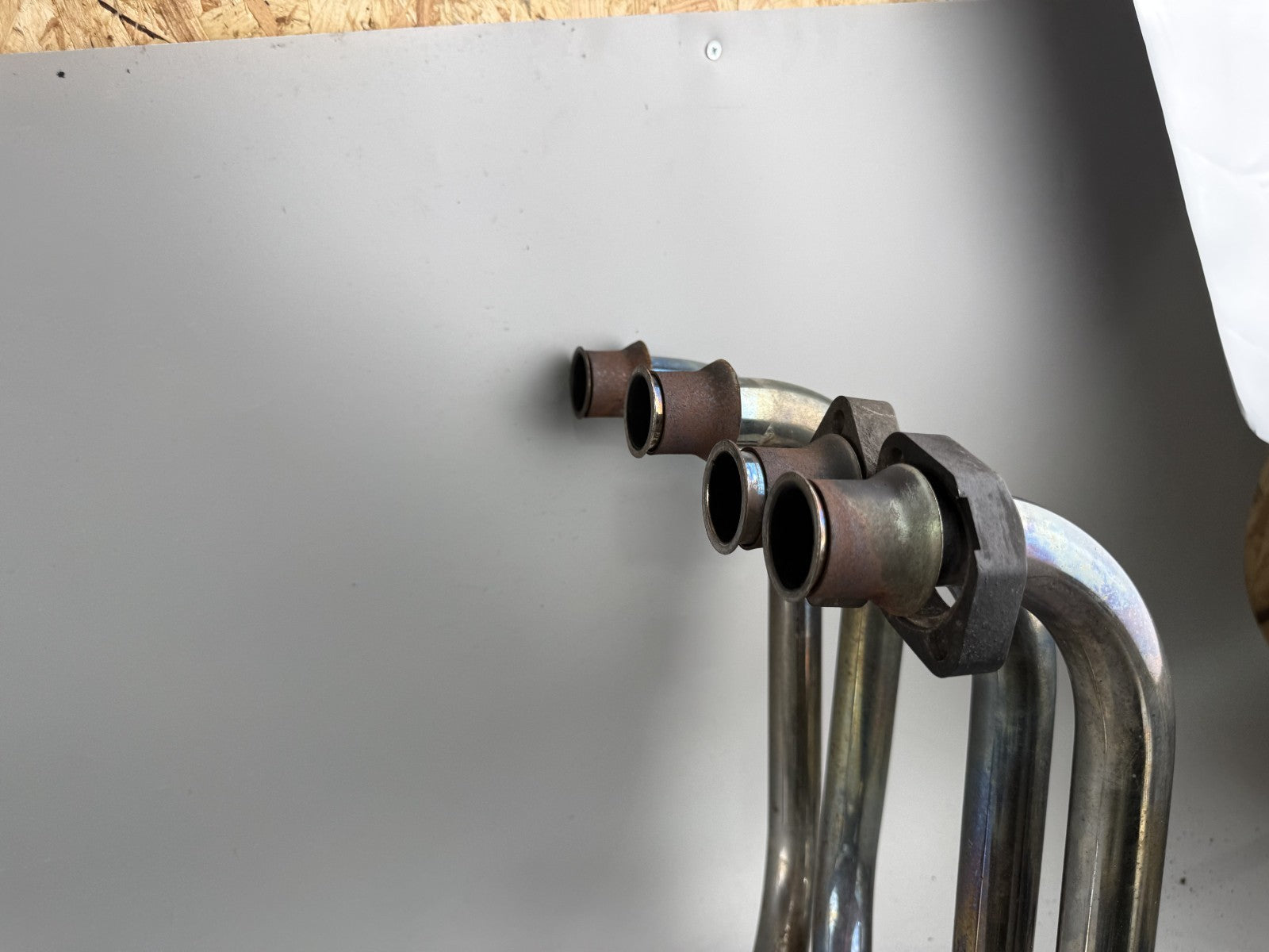 Kawasaki Z 750 GT KZ750P Auspuffanlage Exhaust Krümmer Endtopf Motad
