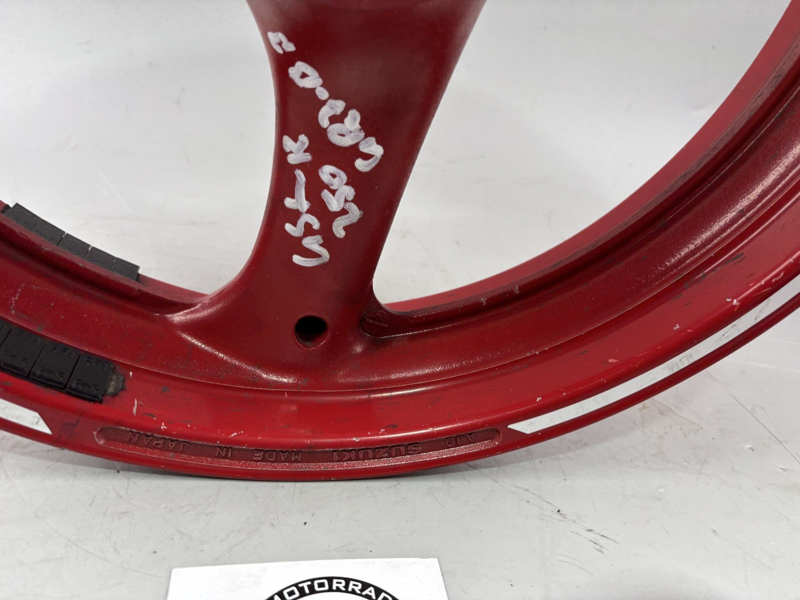 Suzuki GSX-R 750 W GR7BB Vorderradfelge Felge Rim Rad vorne front Reifen Rad
