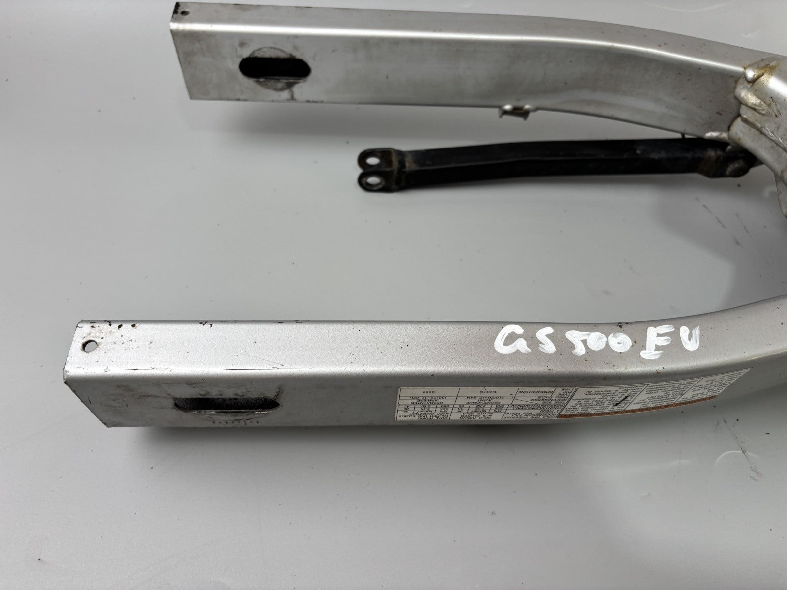 Suzuki GS 500 EU GM51B Schwinge Schwingarm Swing Aufhängung Antrieb