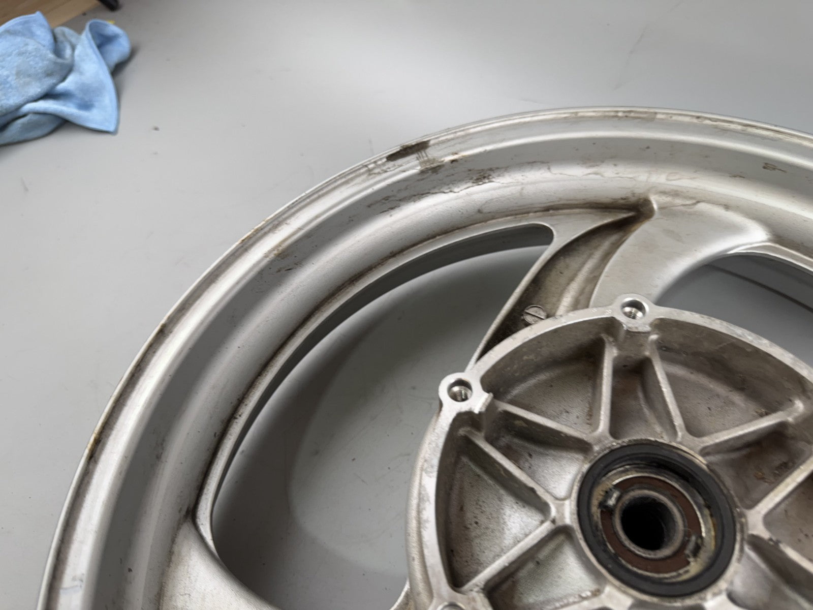 Honda NT650V Deauville RC47 Vorderradfelge Rim vorne front Rad