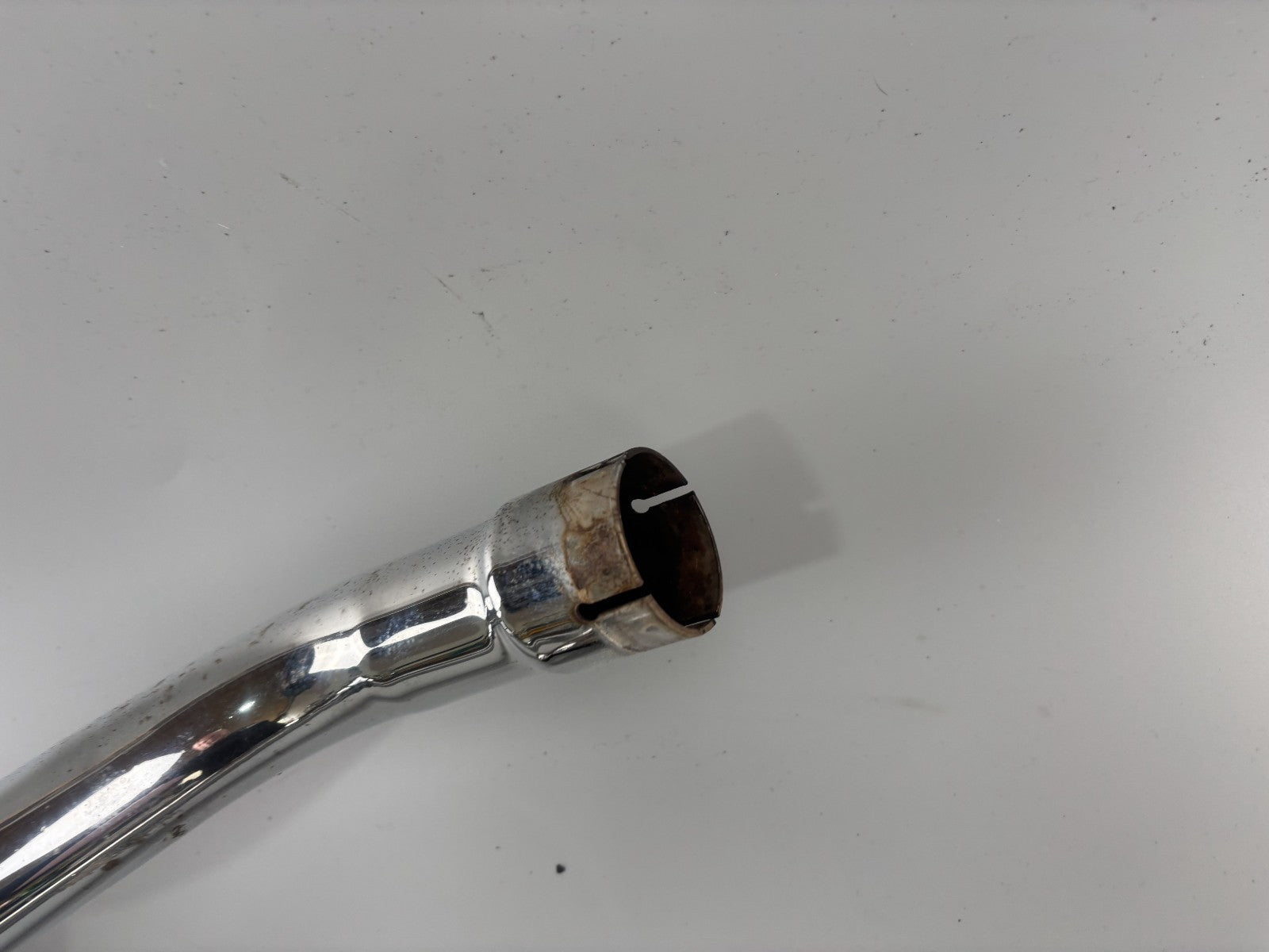 Yamaha XV1100 Virago 3LP Auspuff Exhaust Schalldämpfer Endtopf Silvertail