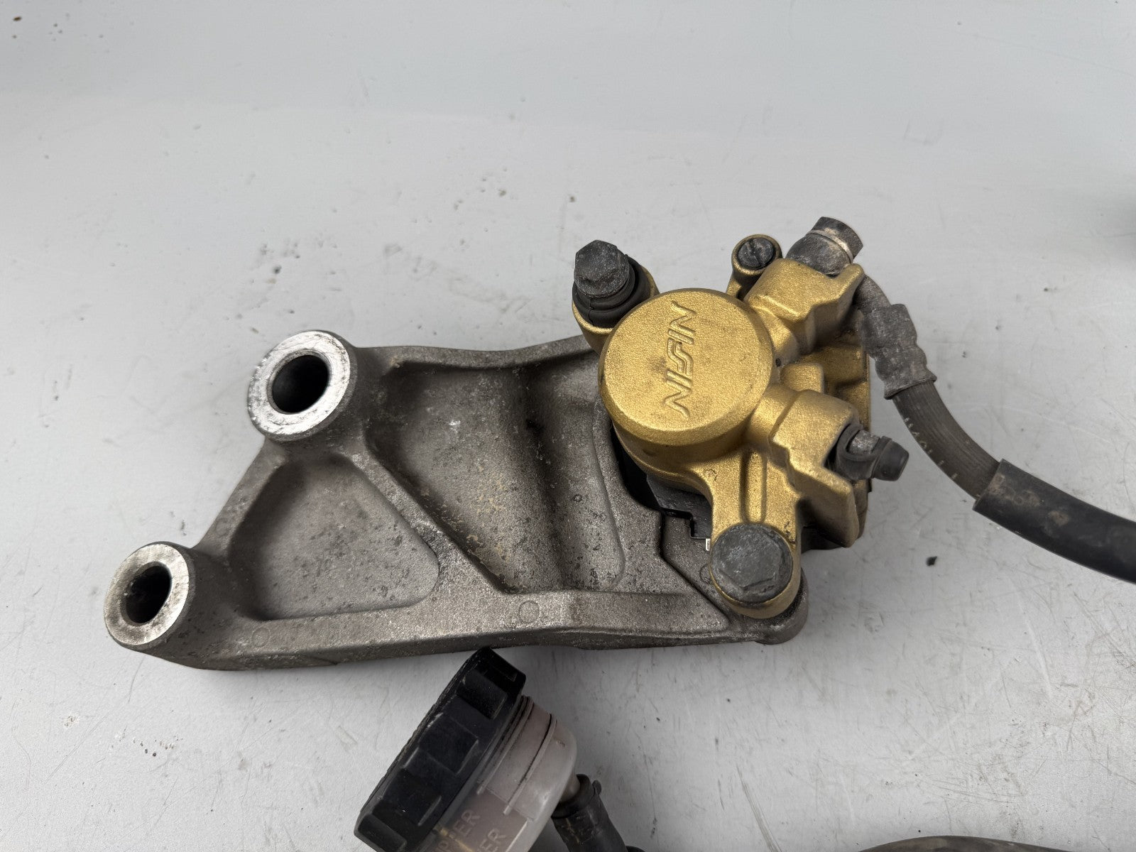 Honda NT650V Deauville RC47 Bremse Bremsanlage Brake hinten back Sattel Pumpe