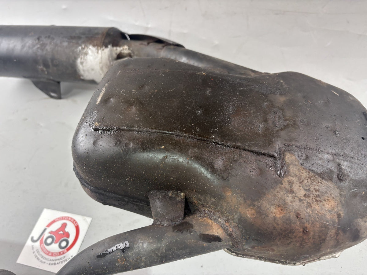 Yamaha TDM 850 3VD Auspuff Exhaust Schalldämpfer Endtopf Sammler Manifold