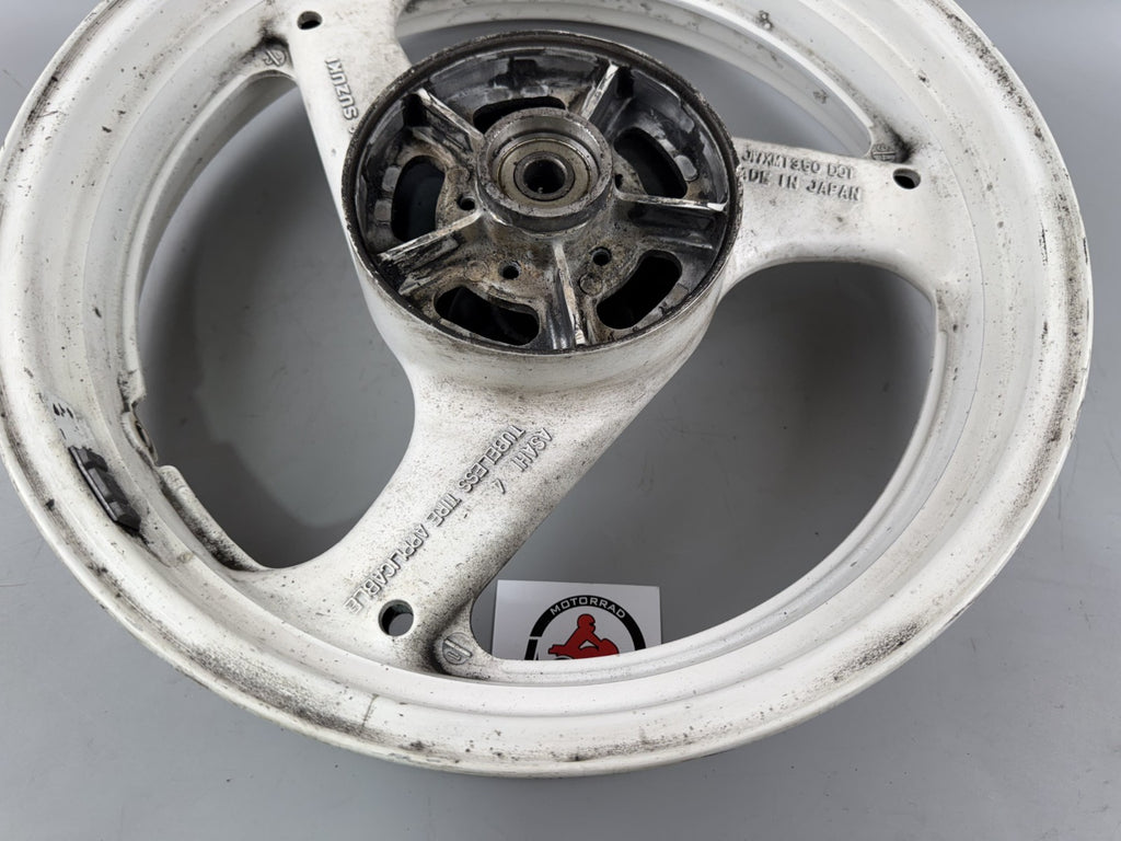 Suzuki GS500E GM51B Hinterradfelge Felge Rim Rad Speichen hinten back