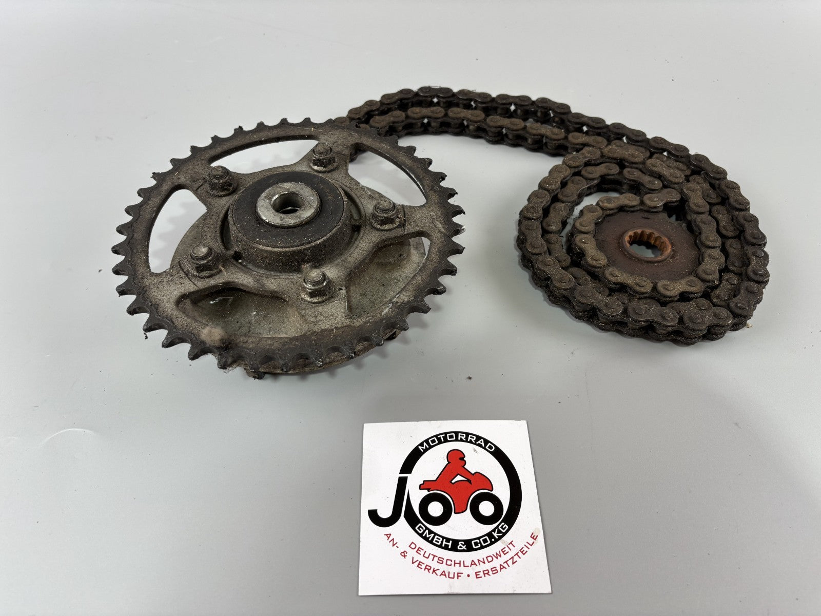Suzuki GS 500 EU GM51B Kettenkit Kettensatz Chain Ritzel Kettenradträger