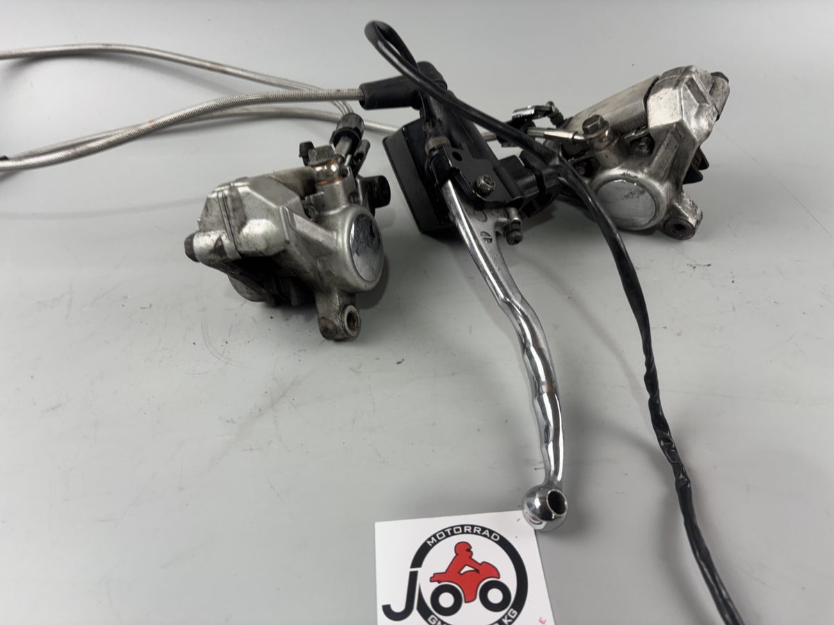 Yamaha XV1100 Virago 3LP Bremsanlage Brake Bremse Satttel Pumpe Flex front
