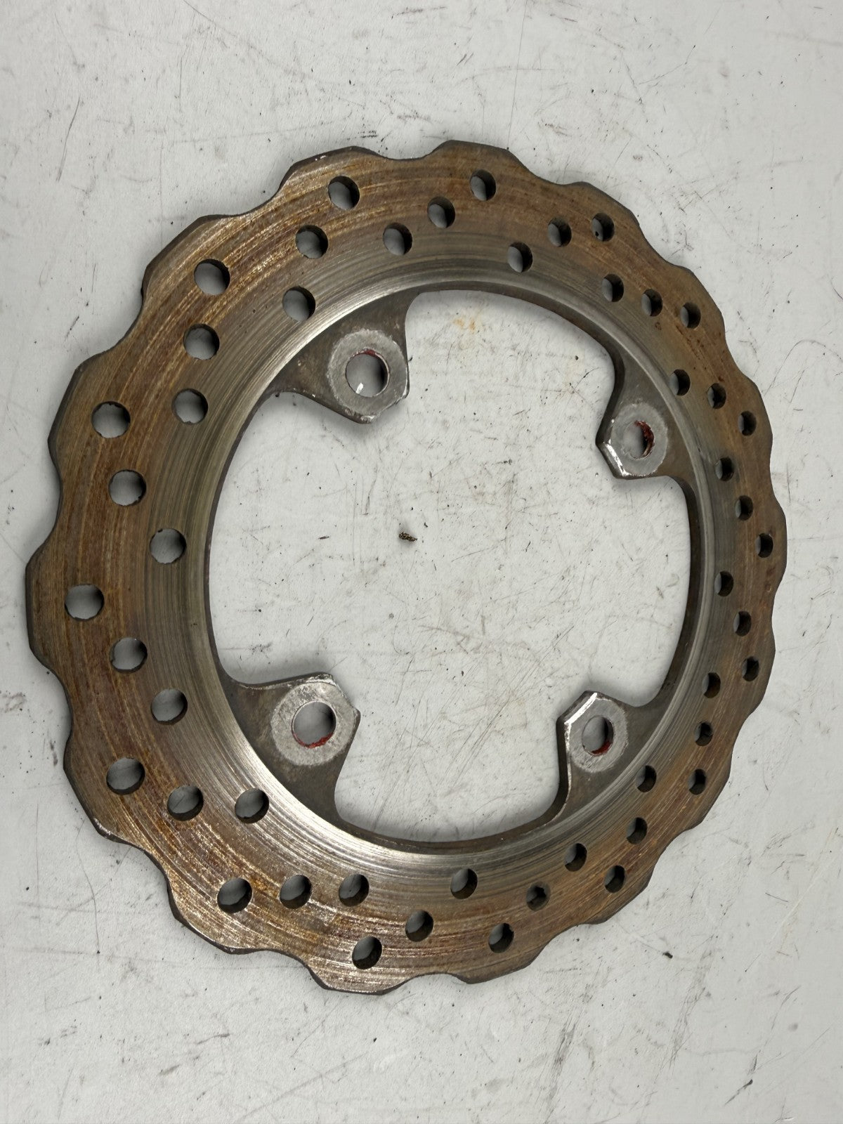 Kawasaki ER6F EX650A Bremsscheibe Brakedisc Brake back hinrwn  4,90mm