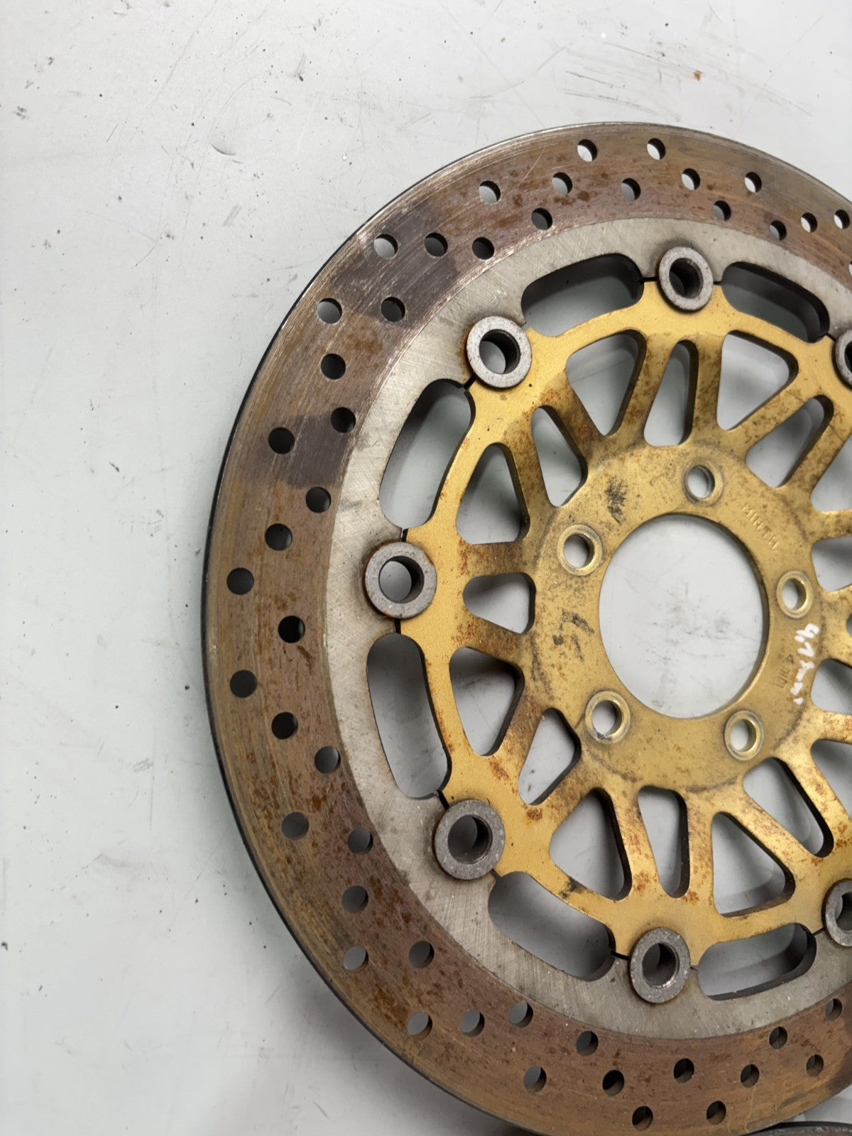 Suzuki GSX 750 AE Inazuma Bremsscheiben Bremsscheibe Brake Disc vorn 4,15mm