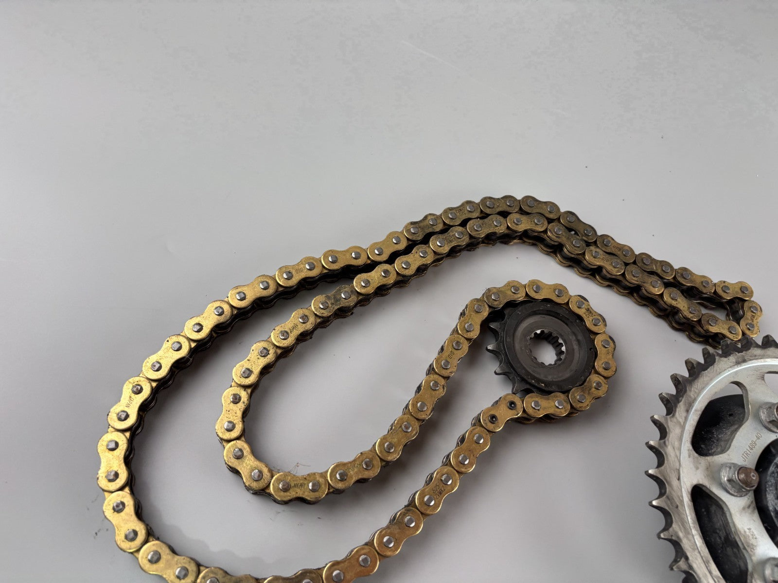 Kawasaki ZX6R ZX636 A 2002 Kettensatz Kettenkit Kette Chain Ritzel Kettenrad