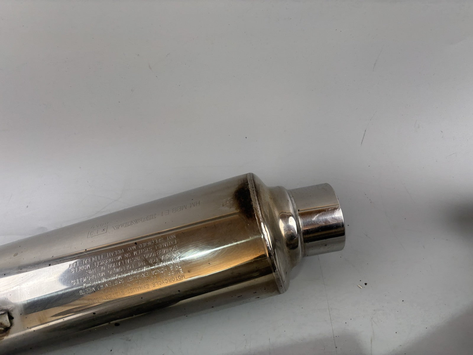 Honda VTR1000 F SC36 Firestorm Auspuff Exhaust Endtopf Schalldämpfer