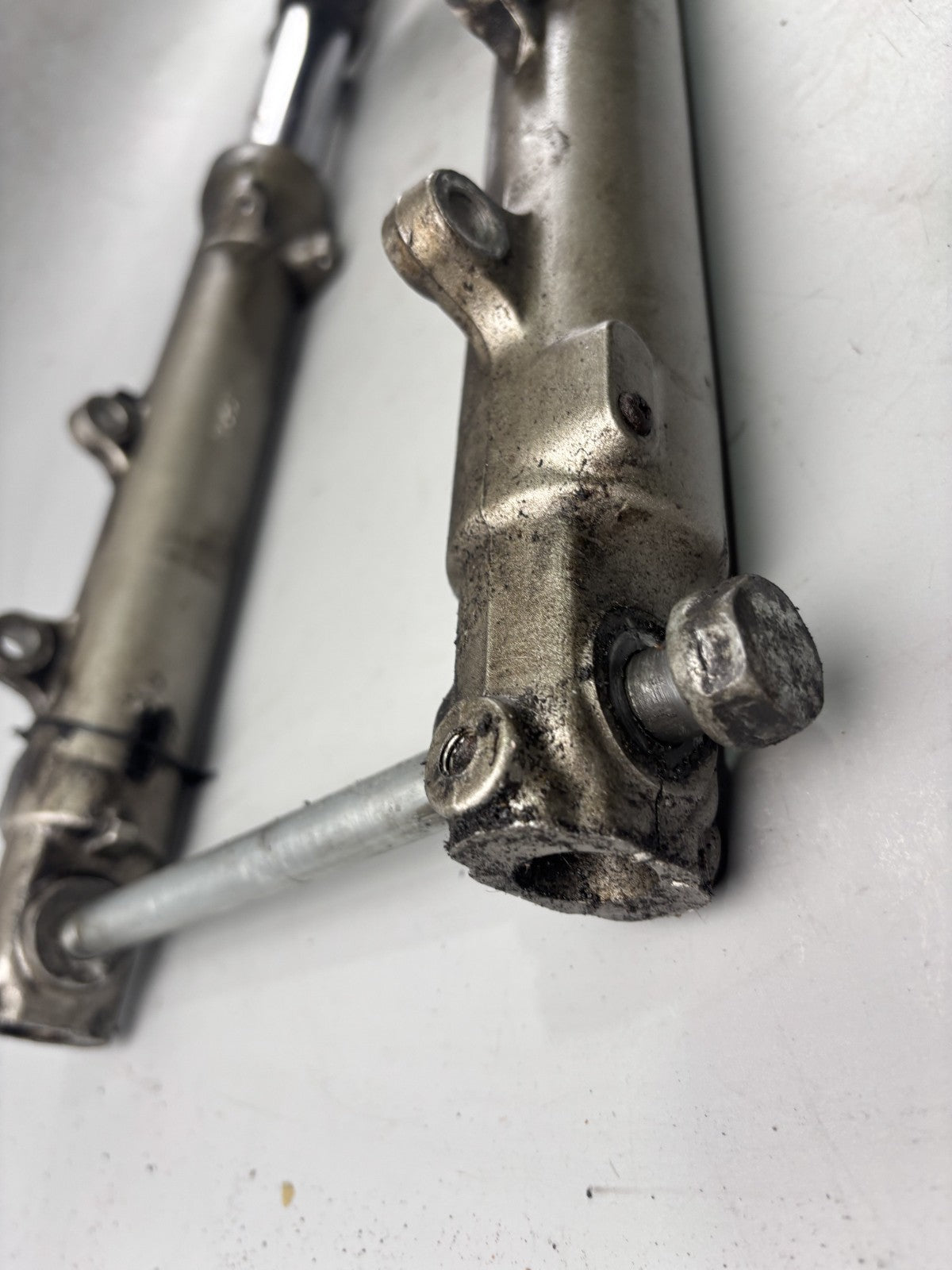 Yamaha FJ1200 3CW 3YA Gabel Standrohr Tauchrohr Fork Absorber Feder Federung