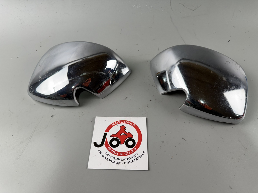 Kawasaki ZL600 Eliminator Chromdeckel Cover Seitendeckel Abdeckung