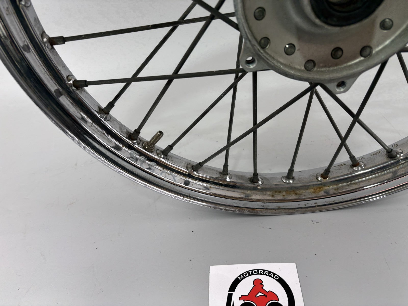 Yamaha XV535 3BR 2YL Virago Vorderradfelge Felge Rim Rad vorne front Reifen Rad