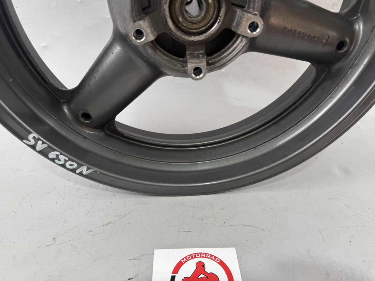 Suzuki SV650 N AV Hinterradfelge Wheel Felge hinten back Rad RIM