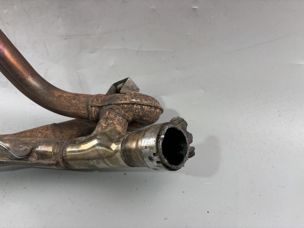 Suzuki SV650 N AV Krümmer Downpipe Manifold Auspuff Exhaust Auspuffanlage