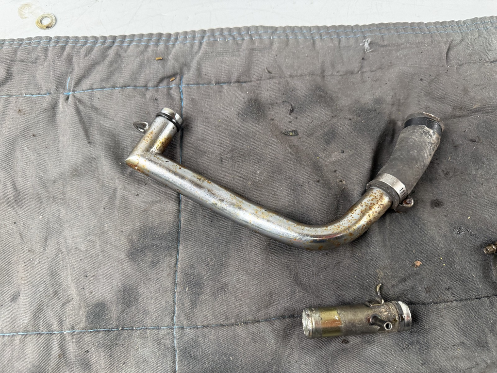 Kawasaki EL250 252 Eliminator Wasserleitung Kühler Kühlung Cooler Motor Engine