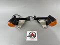 Suzuki GS 500 EU GM51B Blinker Signal Licht Lampe vorne front Halterung Holder