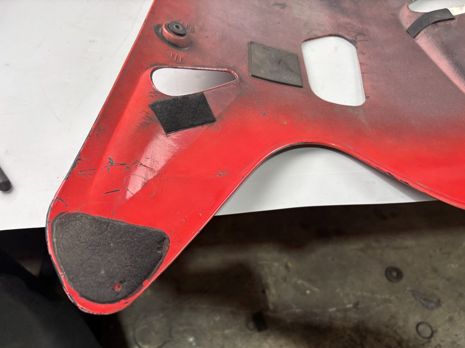 Suzuki GSX-R 750 W GR7BB Seitenverkleidung Sidecover Verkleidung rechts right