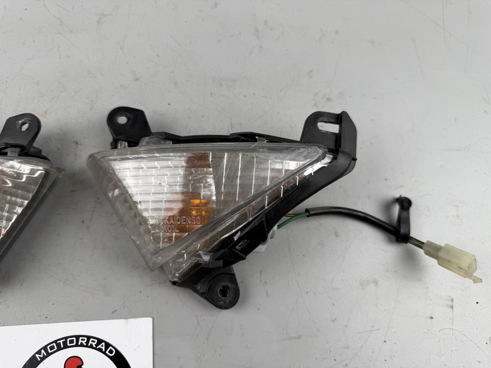 Kawasaki ER6F EX650A Blinker Blinkerpaar front vorne Signal Licht Lampe