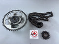 Suzuki SV650 N AV Kettenkit Kettensatz Chain Kettenradträger