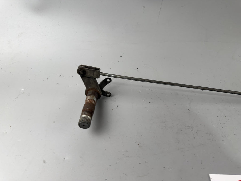 Yamaha XS 400 12E Bremsstange Brake Bremse hinten back