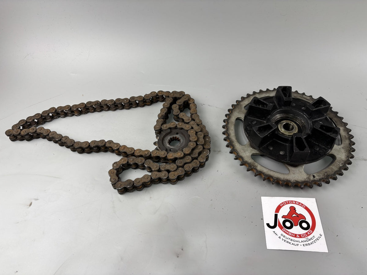 Yamaha FZS600 Fazer RJ02 Kettenkit Kettensatz Chain Kettenrad Ritzel