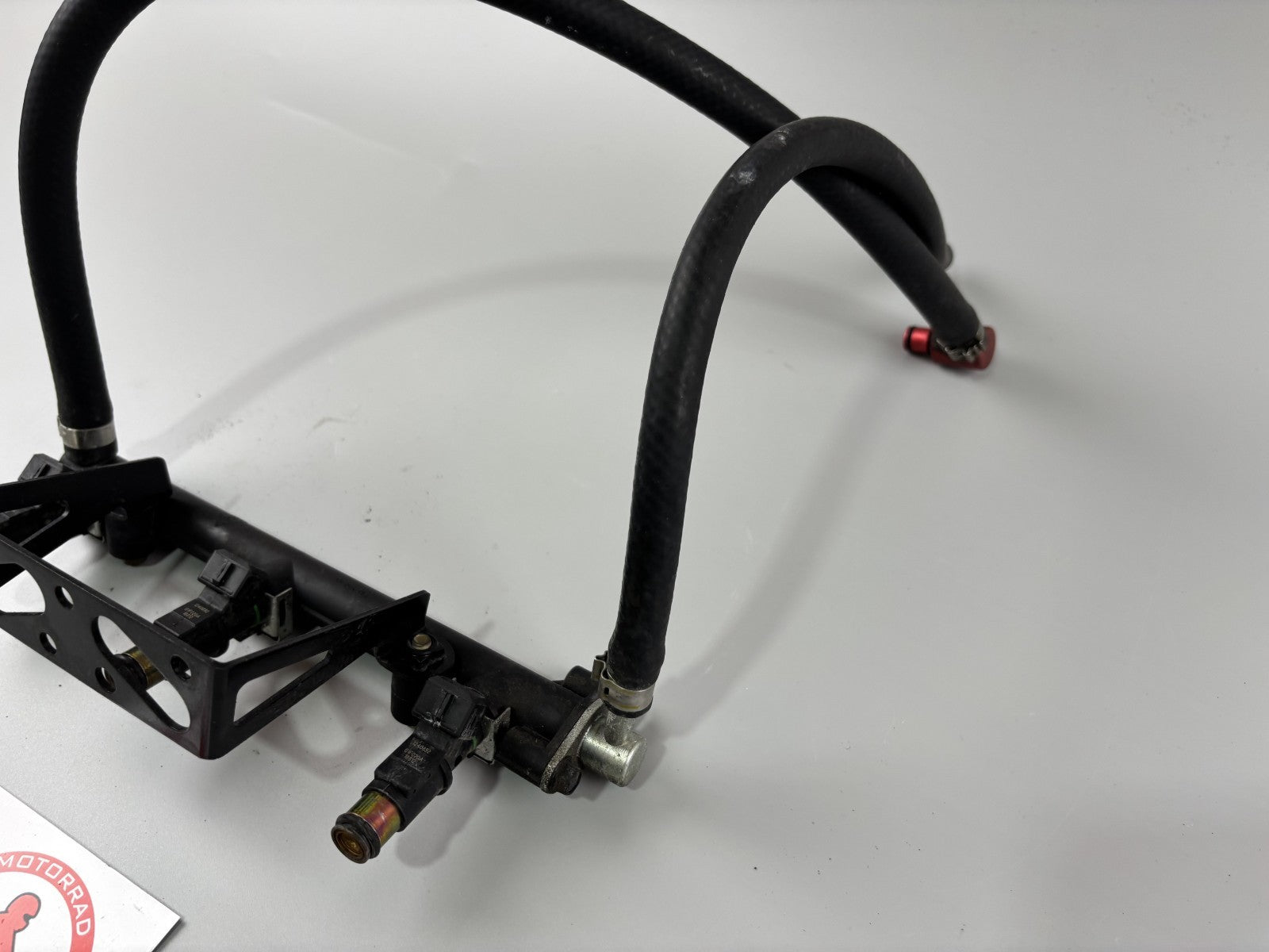 Triumph Daytona 955i T595 N 2002 Einspritzleiste Kraftstoffverteiler Fuel Gas