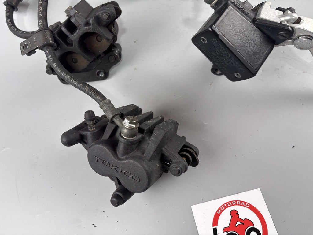 Suzuki SV650 N AV Bremse Brake Bremsanlage Bremssattel Zange vorne front