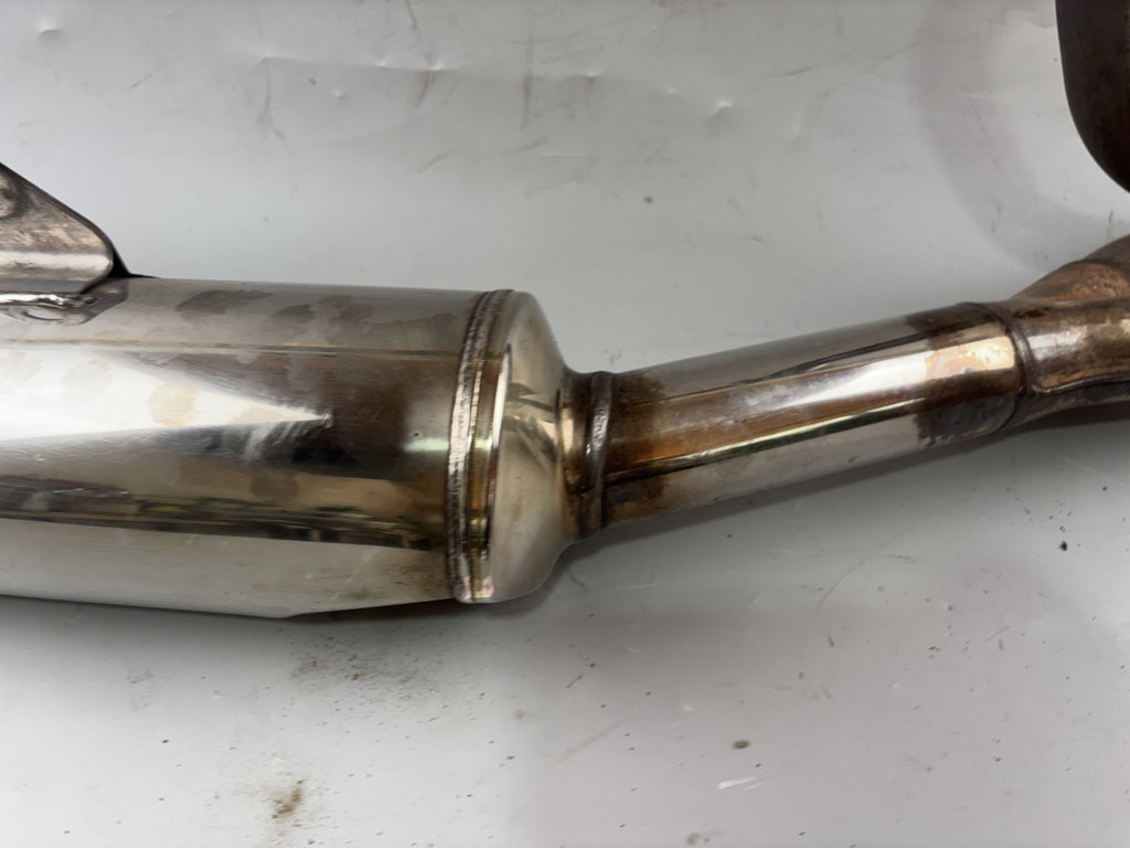 Suzuki SV650 N AV Krümmer Downpipe Manifold Auspuff Exhaust Auspuffanlage