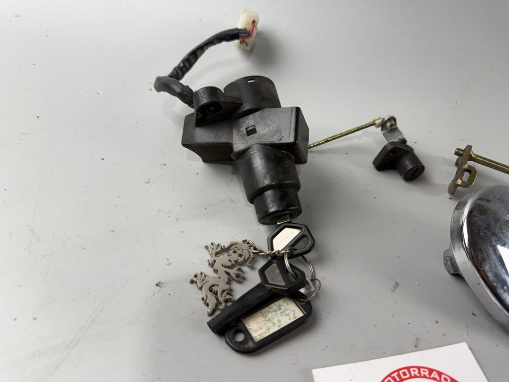 Kawasaki ZL600 Eliminator Schlosssatz Tankschloss Sitzbankschloss Key Lock