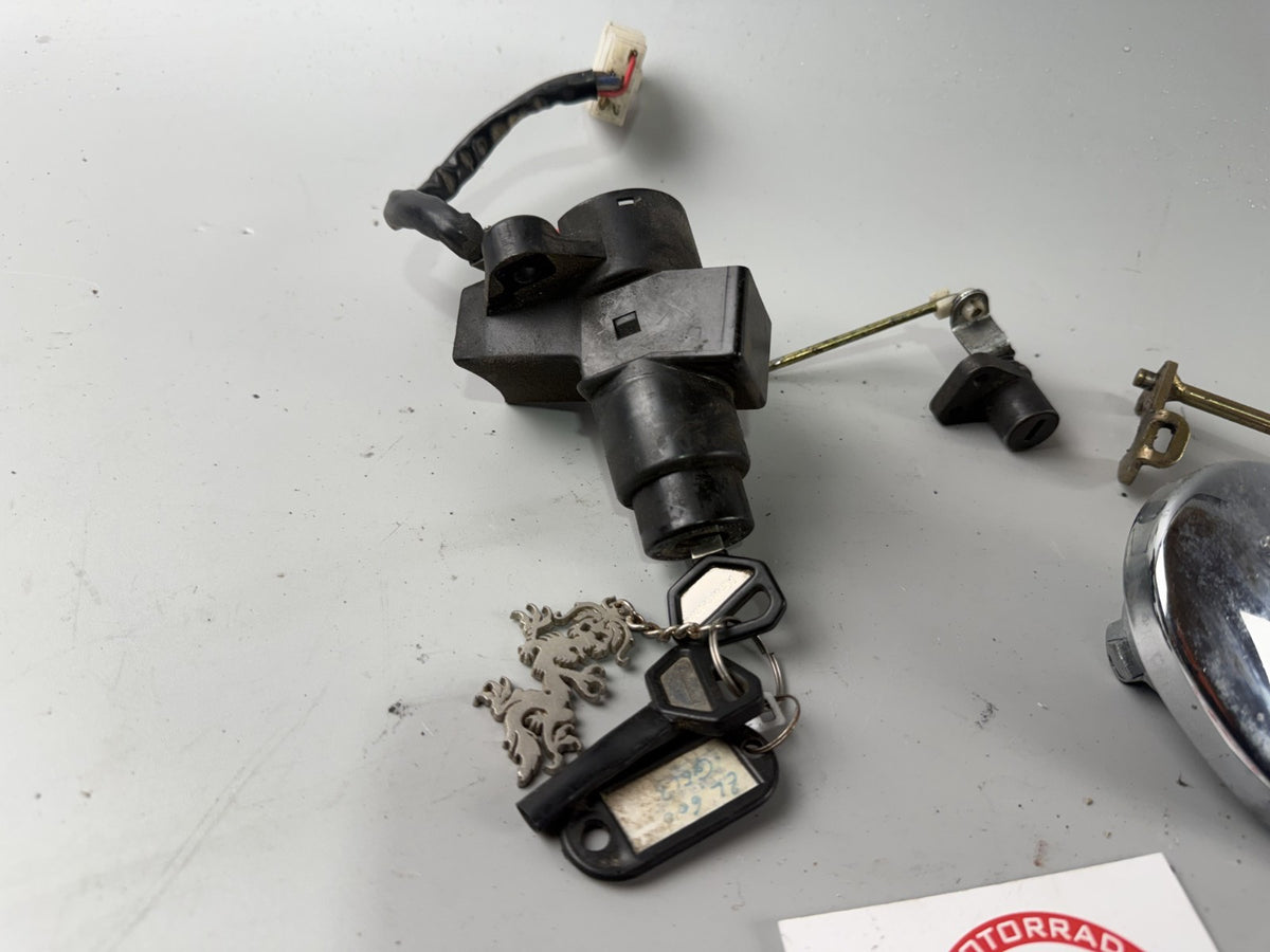 Kawasaki ZL600 Eliminator Schlosssatz Tankschloss Sitzbankschloss Key Lock
