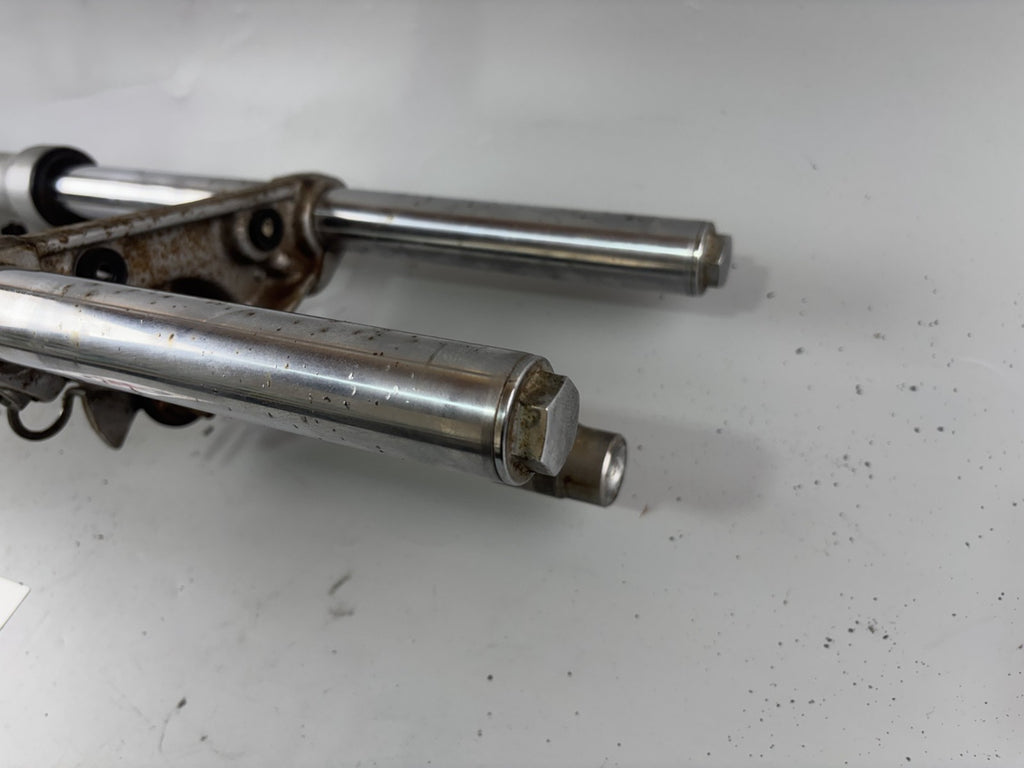 Kawasaki BN125A EL125 Eliminator Gabel Standrohr Tauchrohr Fork Absorber Feder