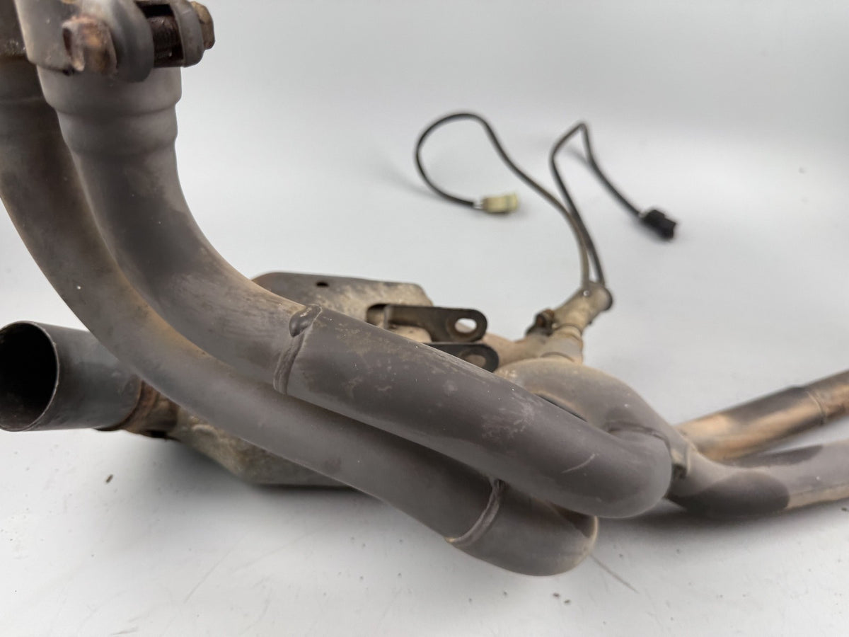 Honda VFR800 RC46 FI Krümmer Sammler Lambdasonde Sensor Exhaust Auspuff