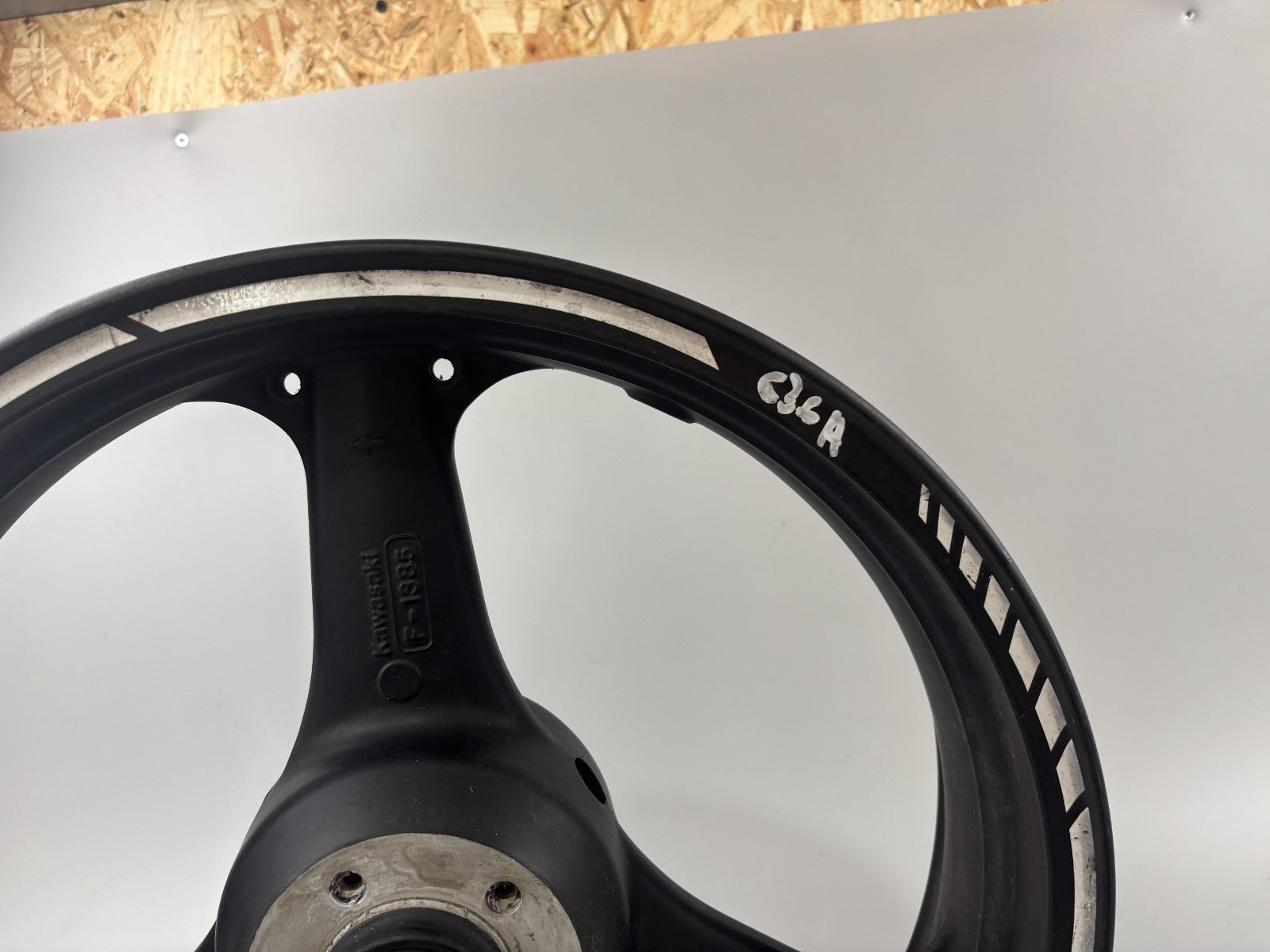 Kawasaki ZX6R ZX636 A 2002 Vorderradfelge Felge Rim Rad vorne front Reifen Rad