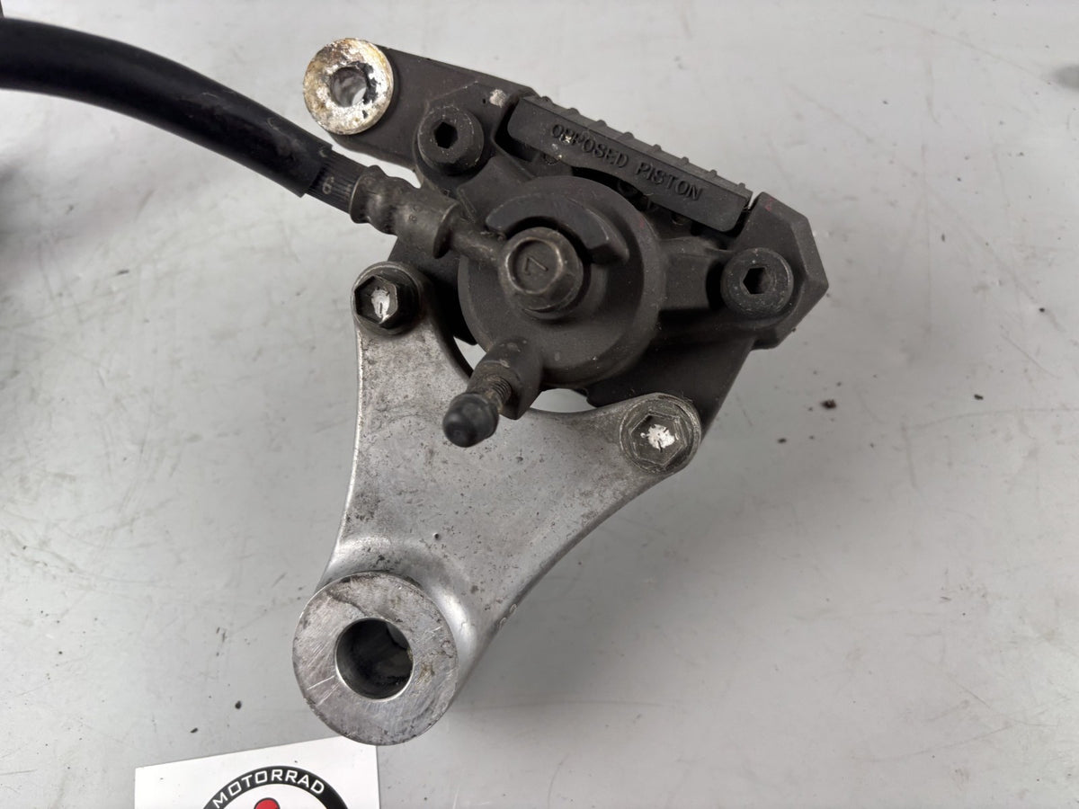 Suzuki GSX 750 AE Inazuma Bremse Bremsanlage Brake Sattel Pumpe hinten back