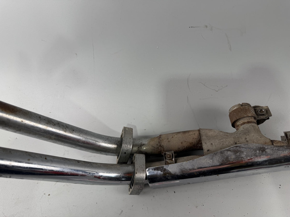 Kawasaki ZL600 Eliminator Krümmer Exhaust links left Downpipe Manifold