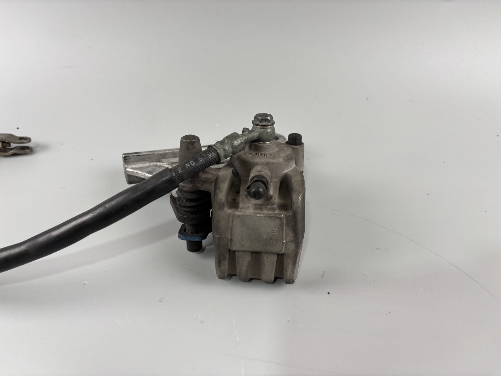 Kawasaki ZX6R ZX636 A 2002 Bremsanlage Bremse Brake Sattel Pumpe hinten back
