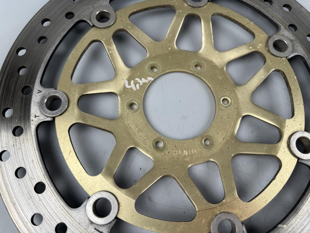 Honda VFR800 RC46 FI Bremsscheiben Bremsscheibe Brake vorne front 4,3mm