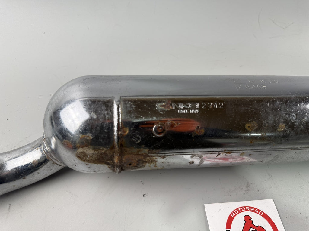 Kawasaki ZL600 Eliminator Auspuff Exhaust links left Schalldämpfer Endtopf