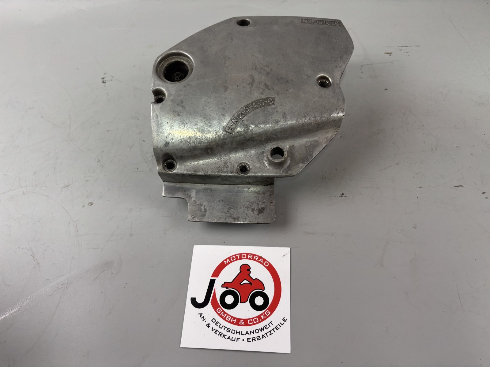 Yamaha XS400 2A2 Ritzelabdeckung Motor Engine links left