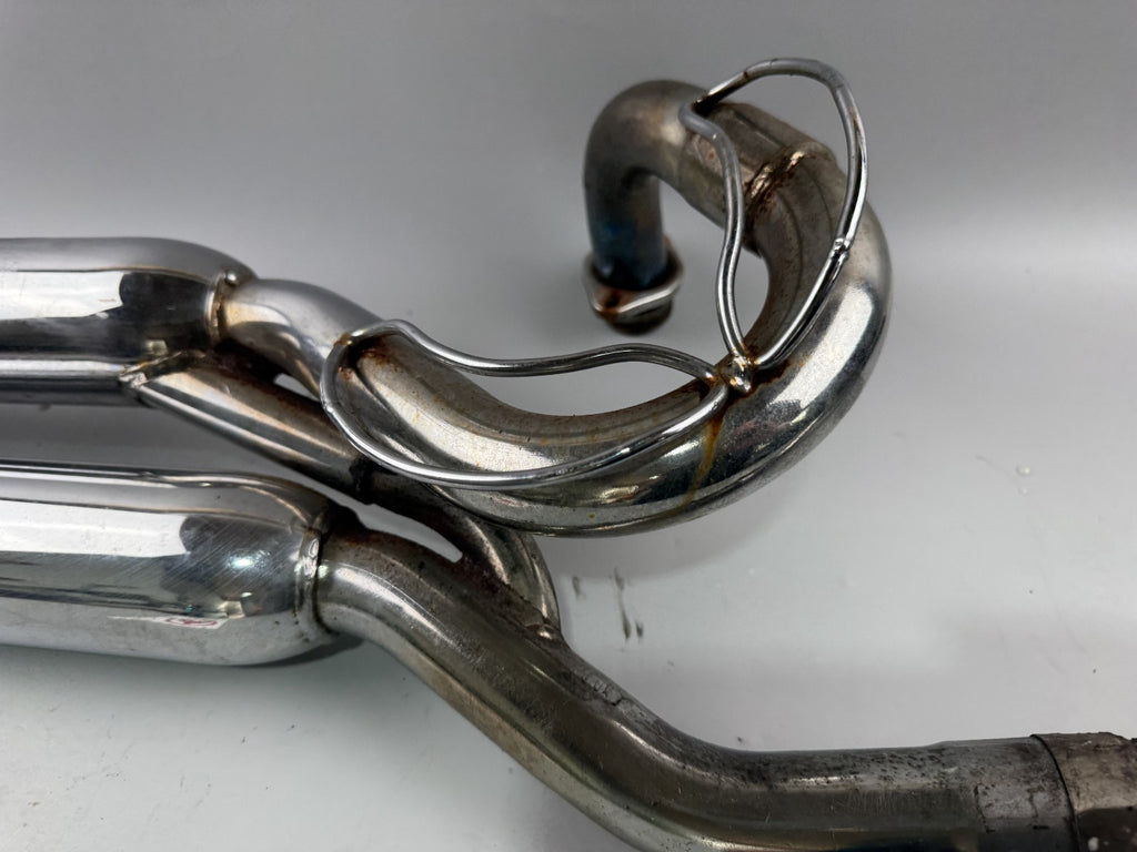 Yamaha XV535 3BR 2YL Virago Auspuffanlage Auspuff Exhaust Schalldämpfer Krümmer