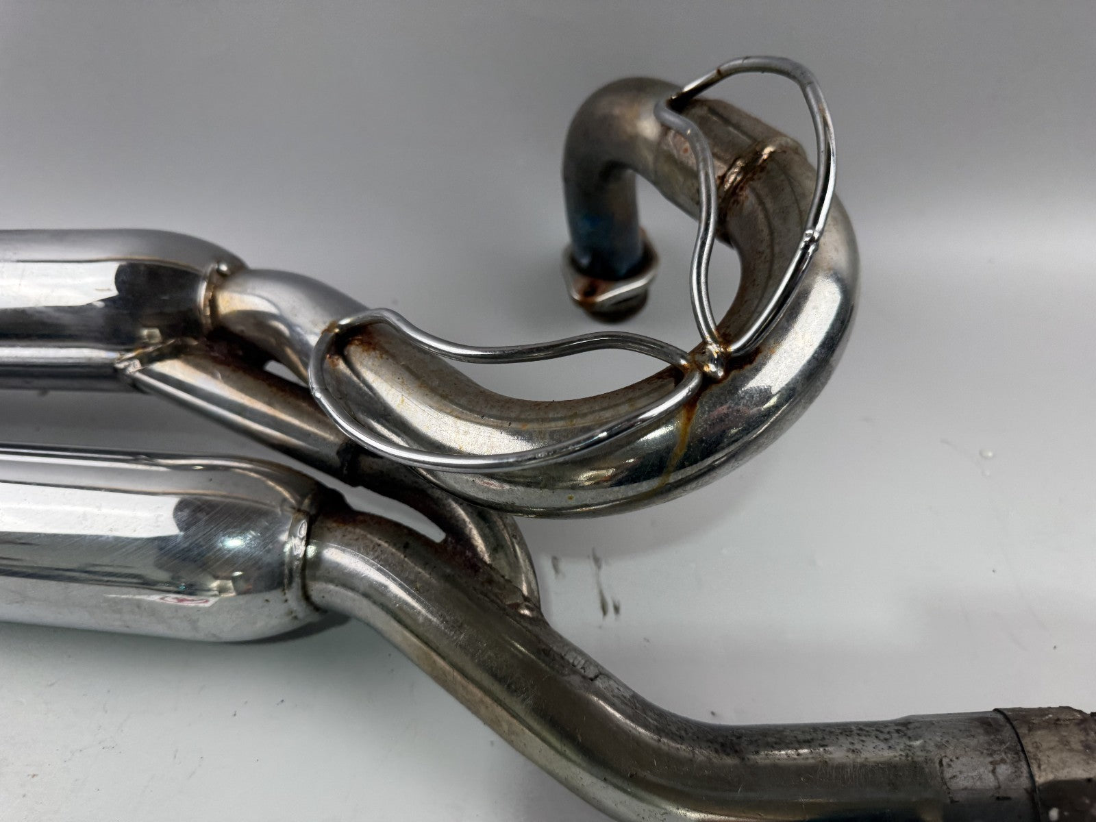 Yamaha XV535 3BR 2YL Virago Auspuffanlage Auspuff Exhaust Schalldämpfer Krümmer