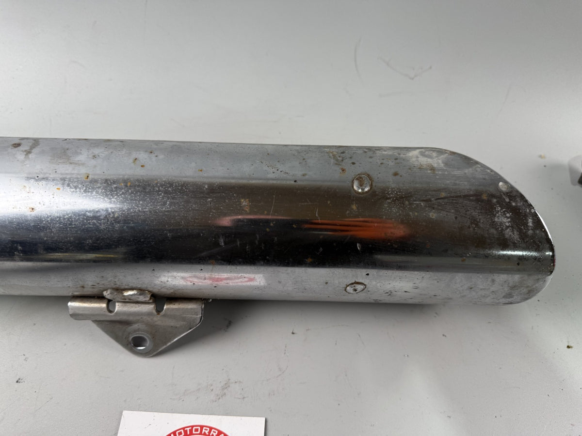 Kawasaki ZL600 Eliminator Auspuff Exhaust links left Schalldämpfer Endtopf