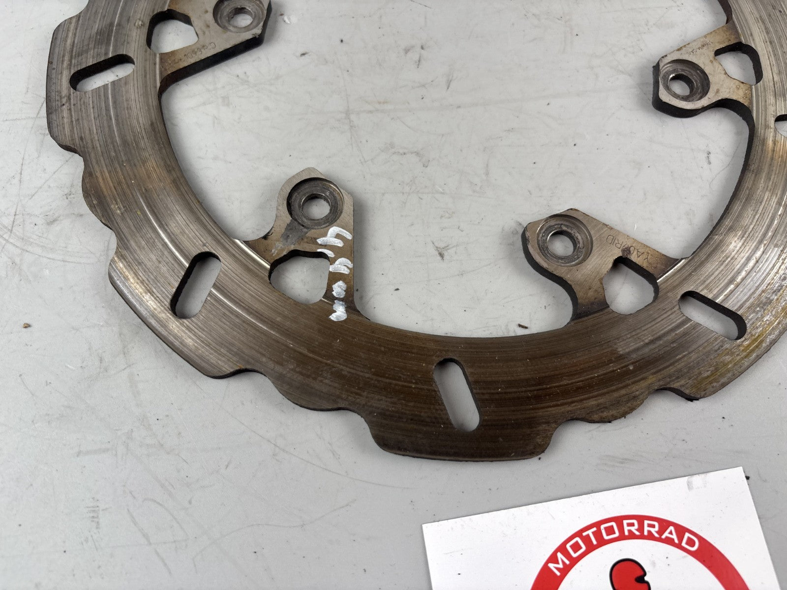 Yamaha XJR1200 4PU Bremsscheibe Brakedisc back hinten 4,4mm